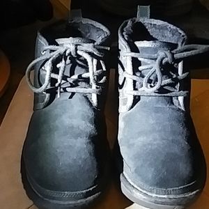 Woman's Black UGG Ankle Boots